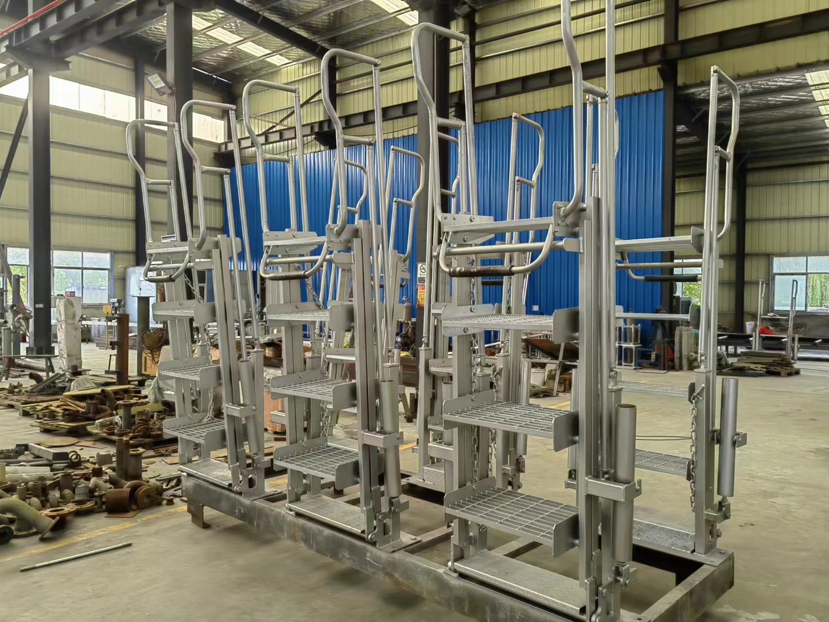 石化運輸用3-5級折疊樓梯