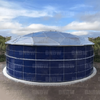 Entitetsproducenten af ​​Geodesic Dome i aluminium til lagertanke