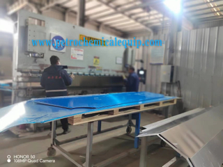 &Oslash;23m保护液储罐的保护性测量铝玻璃圆顶