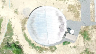 鋁製平坦甲板屋頂儲罐 